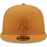 Men's New York Yankees MLB New Era 9Fifty Colour Pack Snapback Hat Cap - Brown