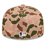 New York Yankees New Era 1996 World Series Flame Undervisor 59FIFTY - Fitted Hat - Duck Camo