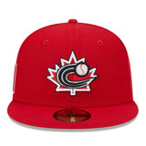 Canada Baseball New Era 2023 World Baseball Classic 59FIFTY Fitted Hat - Red