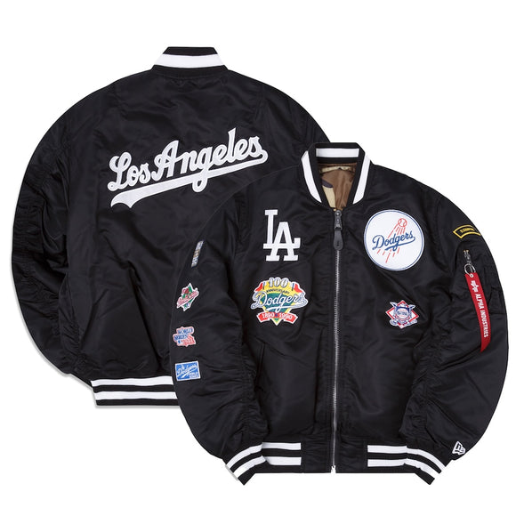 Los Angeles Dodgers Black Jacket