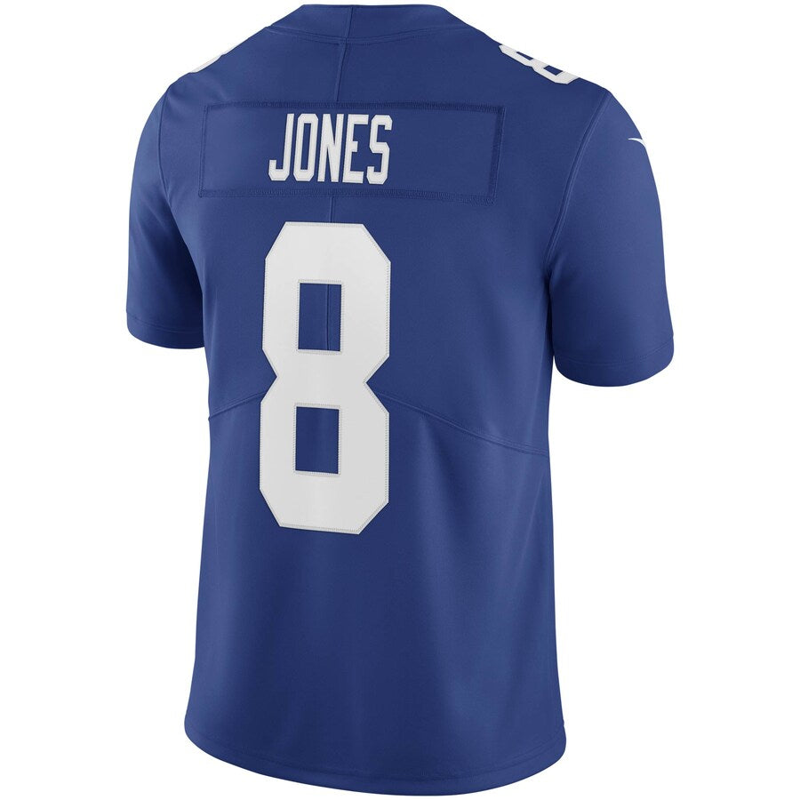 Men's New York Giants Daniel Jones Nike Royal Blue Vapor Limited