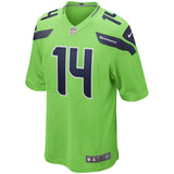 Men's Seattle Seahawks DK Metcalf Nike Neon Lime Green Game NFL Football Jersey