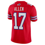 Men's Nike Josh Allen Red Buffalo Bills Vapor Untouchable - Limited Player Jersey