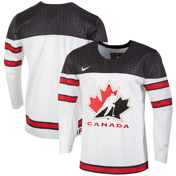 Men's Nike White IIHF International Hockey Team Canada - Replica Jersey