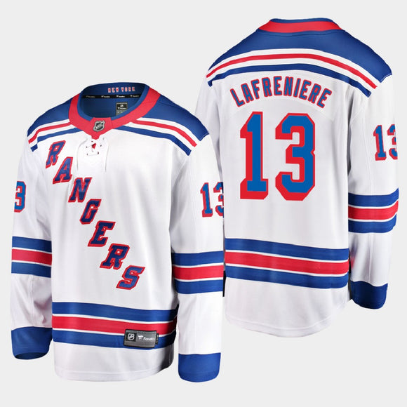 Alexis Lafrenière New York Rangers Fanatics Branded Premier Breakaway Player Jersey - White