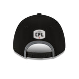 Hamilton Tiger-Cats CFL Football New Era Sideline 9Forty Black Adjustable Cap Hat