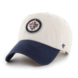 Men's Winnipeg Jets Sidestep Clean up Adjustable Hat Cap One Size Fits Most