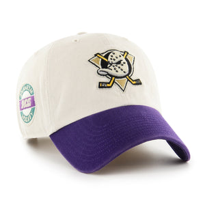 Men's Anaheim Ducks Sidestep Clean up Adjustable Hat Cap One Size Fits Most