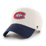 Men's Montreal Canadiens Sidestep Clean up Adjustable Hat Cap One Size Fits Most
