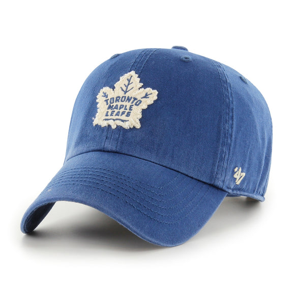 Men’s NHL Toronto Maple Leafs ’47 Brand Chasm Blazer Clean Up – Adjustable Hat