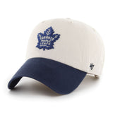 Men's Toronto Maple Leafs Sidestep Clean up Adjustable Hat Cap One Size Fits Most