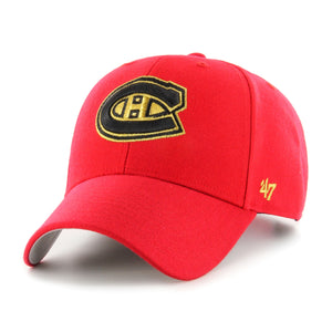 Montreal Canadiens '47 NHL MVP Lunar New Year Red Gold Adjustable Snapback Hat Cap