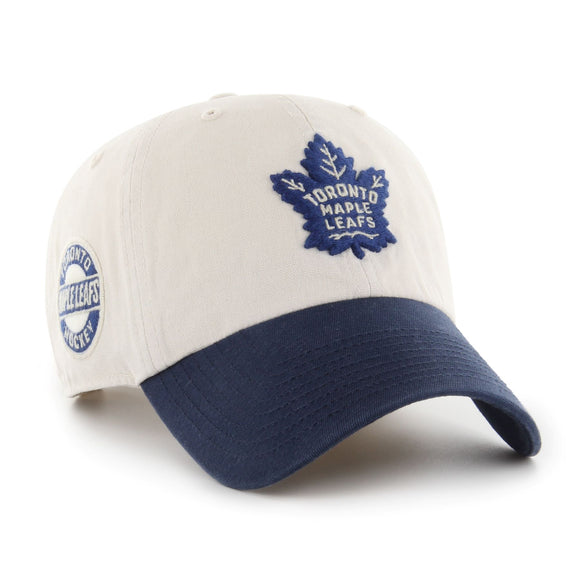 Men's Toronto Maple Leafs Sidestep Clean up Adjustable Hat Cap One Size Fits Most