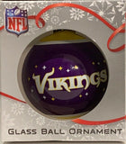 Minnesota Vikings Shatter Proof Single Ball Christmas Ornament NFL Football