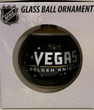 Vegas Golden Knights Shatter Proof Single Ball Christmas Ornament NHL Hockey