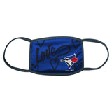 Youth Girls Age 7-16 Toronto Blue Jays MLB Baseball Pack of 3 Face Covering Mask