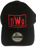 NWO New World Order WWE Wrestling New Era 9Twenty Adjustable Strapback Red & Black Hat Cap