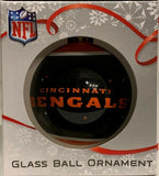 Cincinnati Bengals Shatter Proof Single Ball Christmas Ornament NFL Football