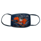 Edmonton Oilers Child Kids Age 4-7 NHL Hockey Pack of 3 Face Covering Mask