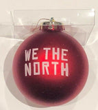 Toronto Raptors We The North Red Shatter Proof Single Ball Christmas Ornament NBA Basketball - Bleacher Bum Collectibles, Toronto Blue Jays, NHL , MLB, Toronto Maple Leafs, Hat, Cap, Jersey, Hoodie, T Shirt, NFL, NBA, Toronto Raptors