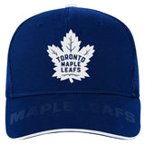 Youth Toronto Maple Leafs NHL Hockey Blue Breakaway Structured Flex Fit Hat