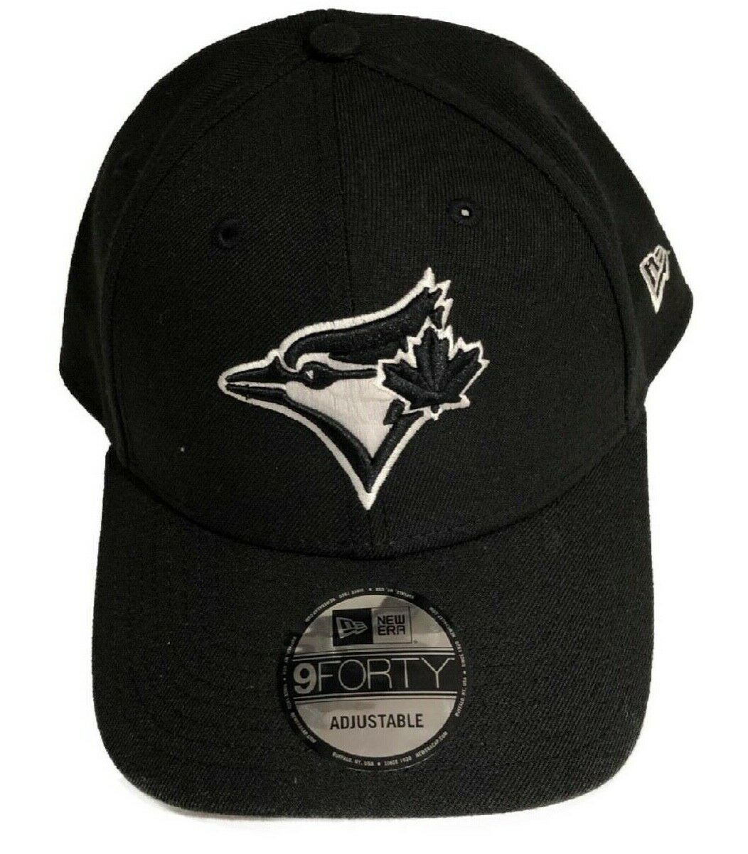 Men's New Era Black Toronto Blue Jays League - 9FORTY Adjustable Hat