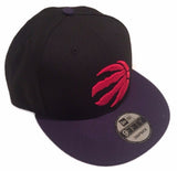 Toronto Raptors NBA New Era 9Fifty Black Hat Purple Bill Red Logo Snapback Hat Cap Hat - Bleacher Bum Collectibles, Toronto Blue Jays, NHL , MLB, Toronto Maple Leafs, Hat, Cap, Jersey, Hoodie, T Shirt, NFL, NBA, Toronto Raptors
