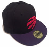 Men's Toronto Raptors Black Purple Red Custom New Era 59fifty Fitted Hat Cap NBA - Bleacher Bum Collectibles, Toronto Blue Jays, NHL , MLB, Toronto Maple Leafs, Hat, Cap, Jersey, Hoodie, T Shirt, NFL, NBA, Toronto Raptors