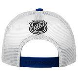 Youth Toronto Maple Leafs NHL Hockey Blue Core Lockup Trucker Snapback Hat