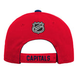 Youth Washington Capitals Basic Logo NHL Hockey Structured Adjustable Hat Cap