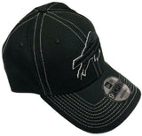 Buffalo Bills Black White New Era League 9Forty NFL Football Adjustable Hat Cap
