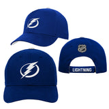 Youth Tampa Bay Lightning Basic Logo NHL Hockey Structured Adjustable Hat Cap