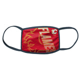 Youth Boys Age 8-20 Calgary Flames NHL Hockey Pack of 3 Face Covering Mask