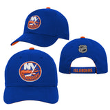 Youth New York Islanders Basic Logo NHL Hockey Structured Adjustable Hat Cap