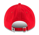 Toronto Raptors New Era Core Classic Twill 9TWENTY Adjustable Hat - Red