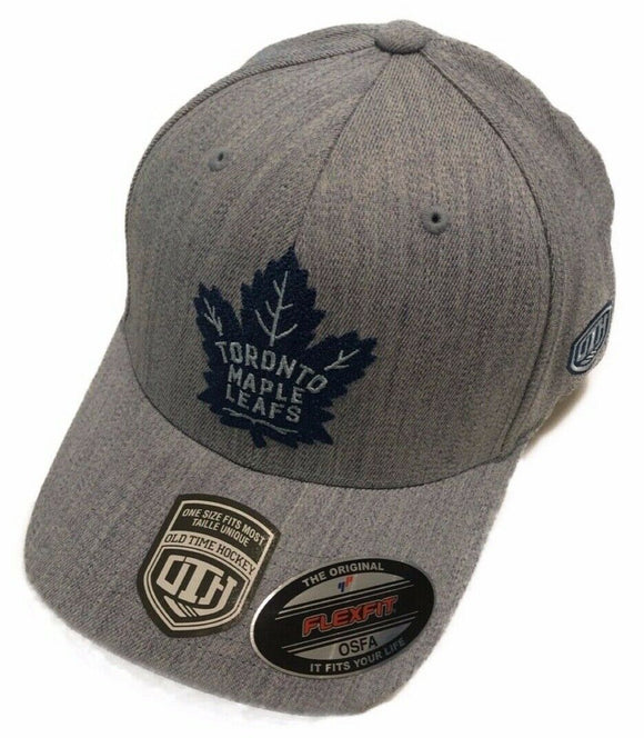 Men's Toronto Maple Leafs Old Time Hockey NHL Blizzard Heather Grey Ca –  Bleacher Bum Collectibles