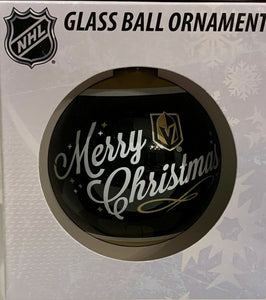 Vegas Golden Knights Shatter Proof Single Ball Christmas Ornament NHL Hockey