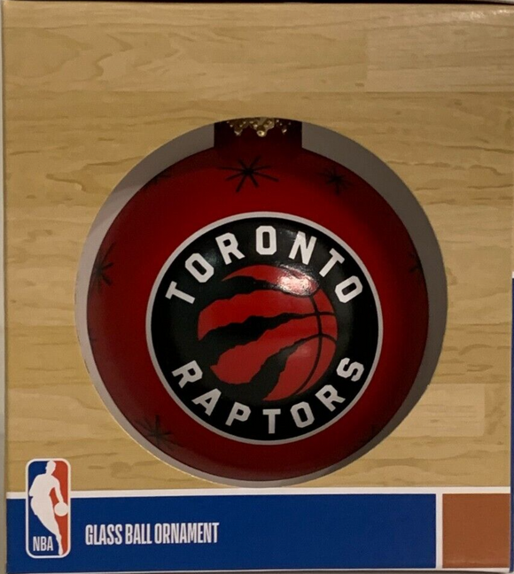 Toronto Raptors Shatter Proof Single Ball Christmas Ornament NBA Basketball