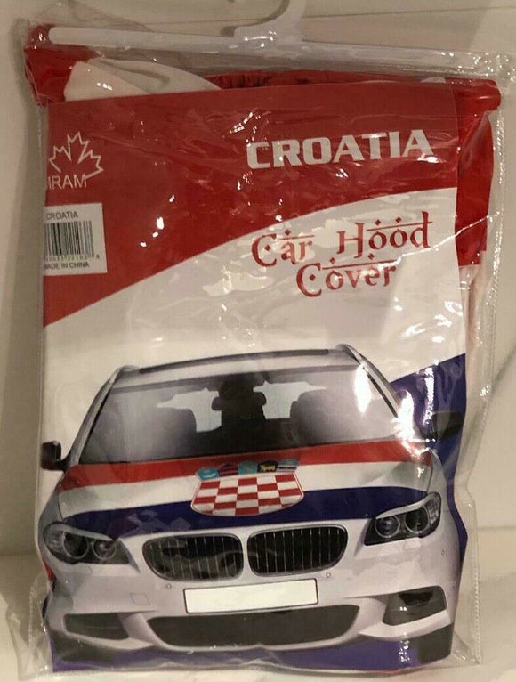 National Team Croatia Euro Cup European Soccer Football Car Hood Cover 40 x 50