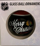 Chicago Blackhawks Shatter Proof Single Ball Christmas Ornament NHL Hockey
