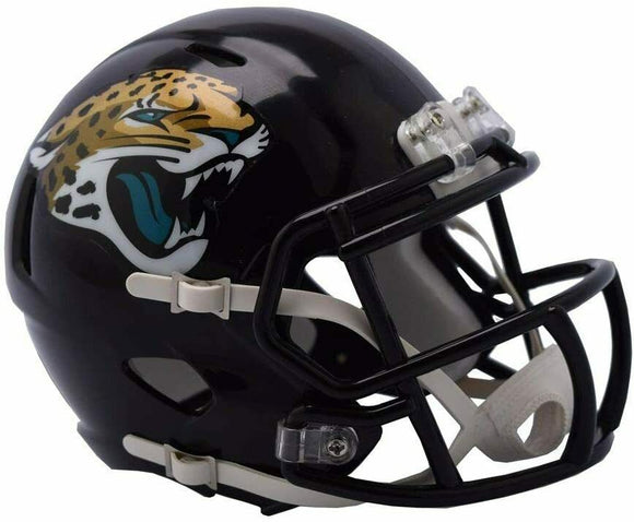 NFL Football Riddell Jacksonville Jaguars Mini Revolution Speed Replica Helmet