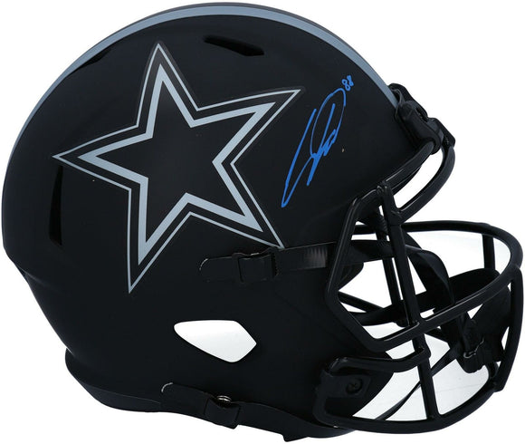 CeeDee Lamb Dallas Cowboys Signed Eclipse Alternate Speed Replica Riddell Helmet NFL Football