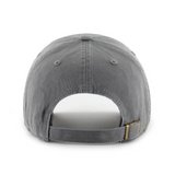 Men’s CFL Saskatchewan Roughriders ’47 Brand Chasm Dark Grey Clean Up – Adjustable Hat