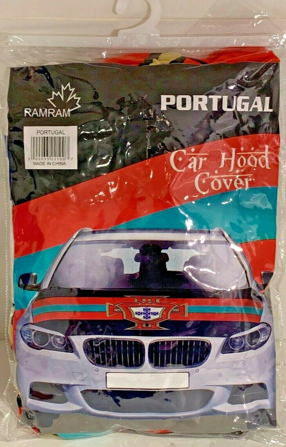 National Team Portugal Euro Cup European Soccer Football Car Hood Cover 40 x 50
