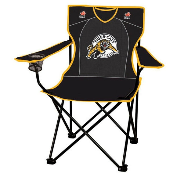 CFL Football Licensed Hamilton Tiger Cats Team Logo Child Folding Chair with Cup Holder