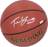Trae Young Atlanta Hawks Autographed Spalding Indoor/Outdoor NBA Basketball
