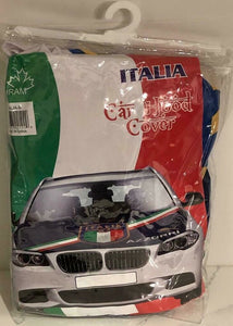 National Team Italy Euro Cup European Soccer Football Car Hood Cover 40 x 50
