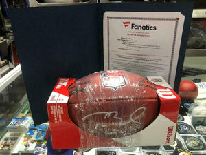 Tom Brady Tampa Bay Buccaneers Autographed Duke Pro Football with "NFL Pass Rec 10/03/21" Inscription