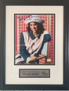 Karyn Parsons Fresh Prince of Bel Air "Hilary Banks" Signed 8x10 With Inscription - "Eww..." - Framed