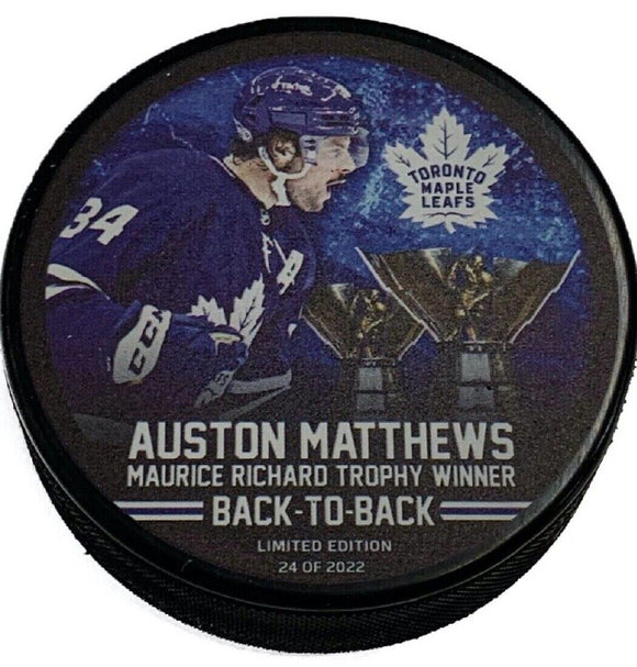 Toronto Maple Leafs Auston Matthews Inglasco 